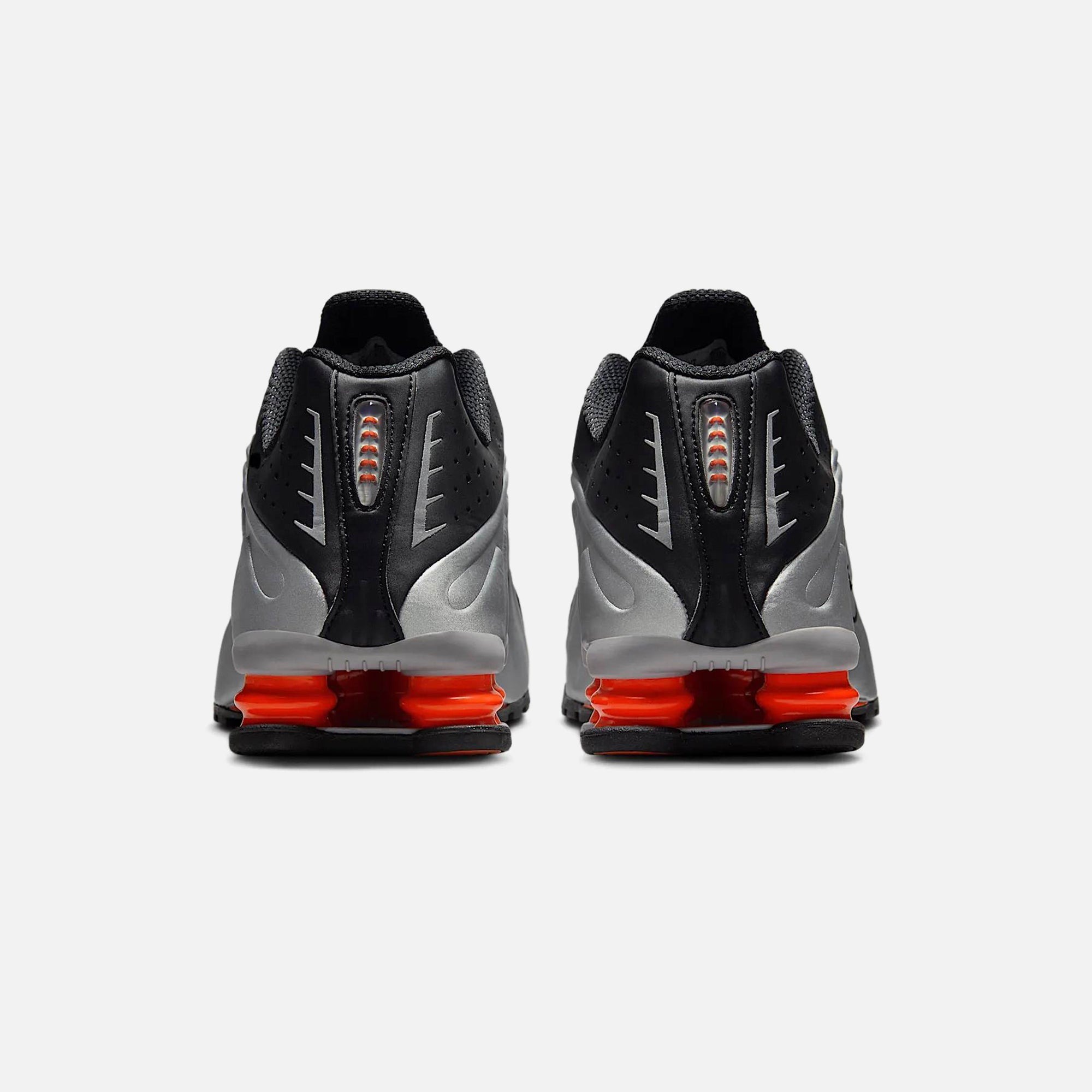 Nike Shox R4 - Metallic Silver / Black / Picante Red / Metallic Silver | Kith Metallic Silver / Black / Picante Red / Metallic Silver