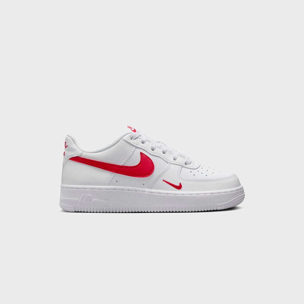 Nike GS Air Force 1 LV8 - White / University Red | Kith White / University Red