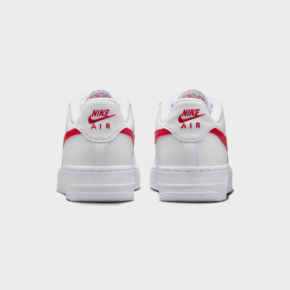 Nike GS Air Force 1 LV8 - White / University Red | Kith White / University Red
