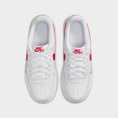 Nike GS Air Force 1 LV8 - White / University Red | Kith White / University Red