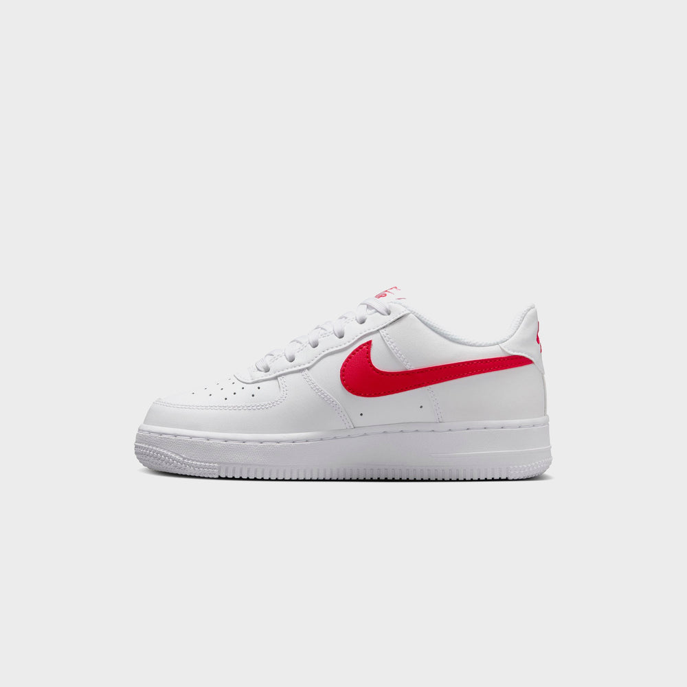 Nike GS Air Force 1 LV8 - White / University Red | Kith White / University Red