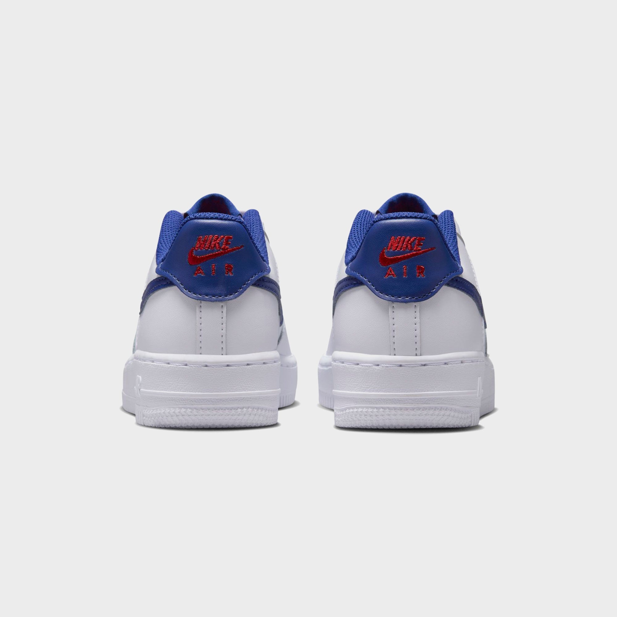 Nike GS Air Force 1 - White / University Red / Deep Royal Blue | Kith White / University Red / Deep Royal Blue