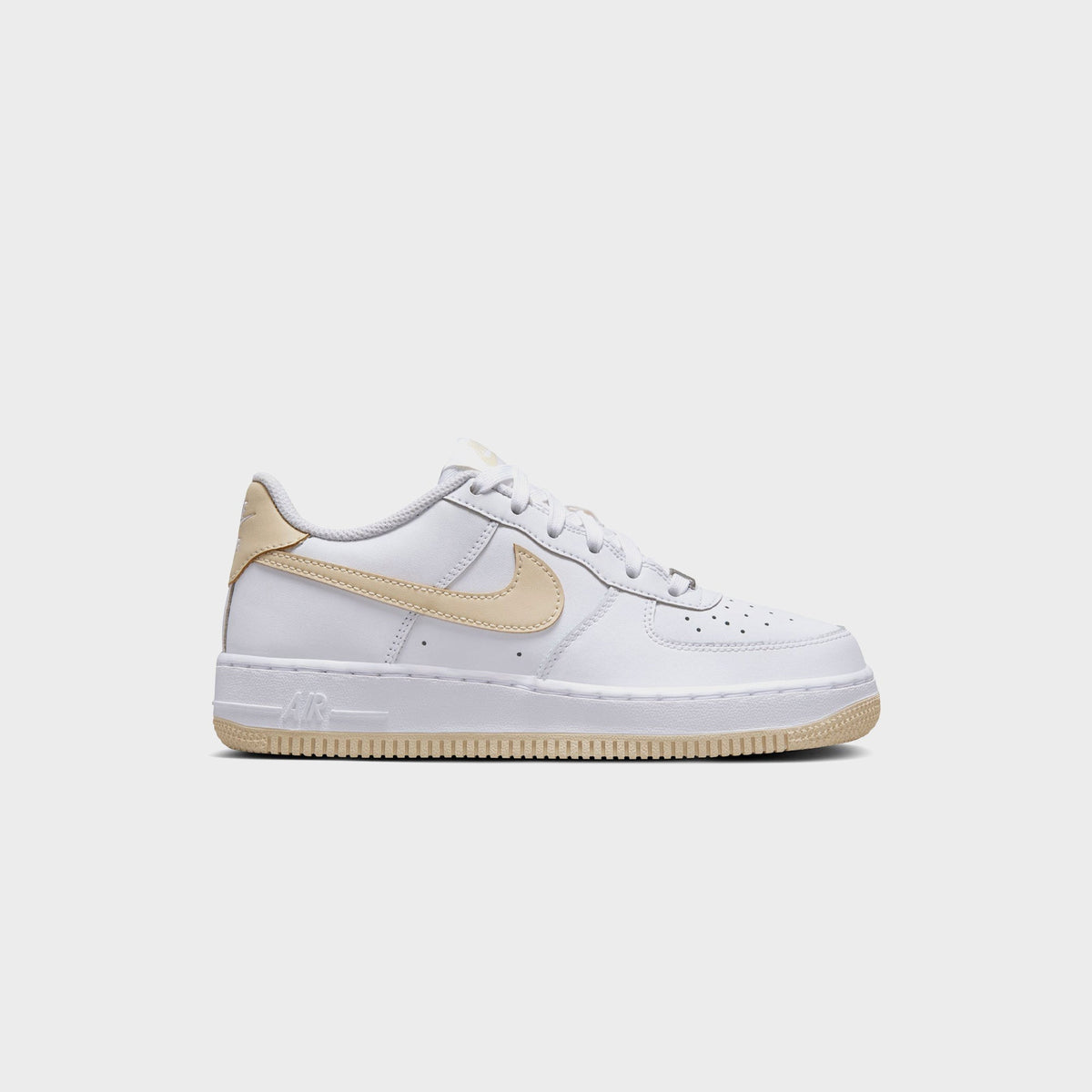 Nike GS Air Force 1 Bg - White / Light Khaki | Kith White / Light Khaki