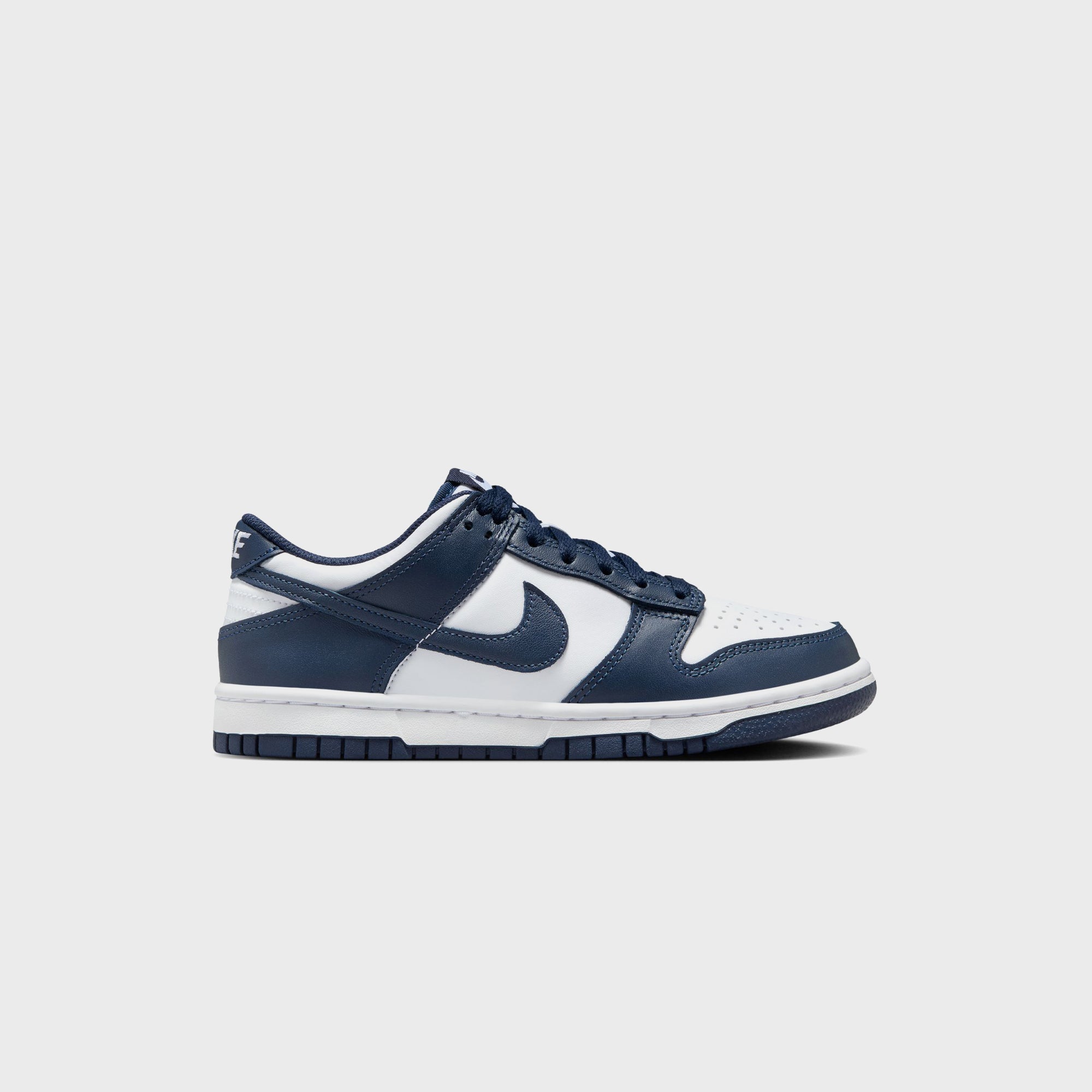 Nike GS Dunk Low - White / Midnight Navy | Kith White / Midnight Navy