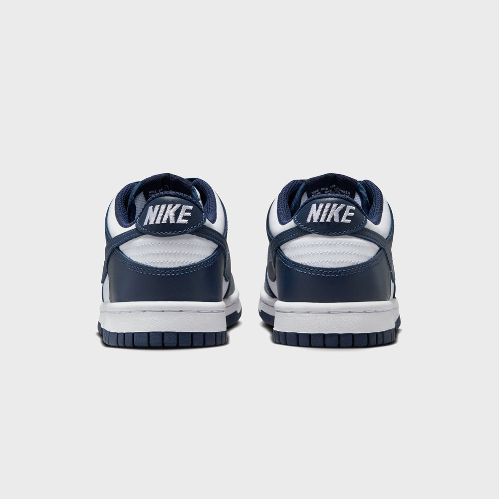 Nike GS Dunk Low - White / Midnight Navy | Kith White / Midnight Navy