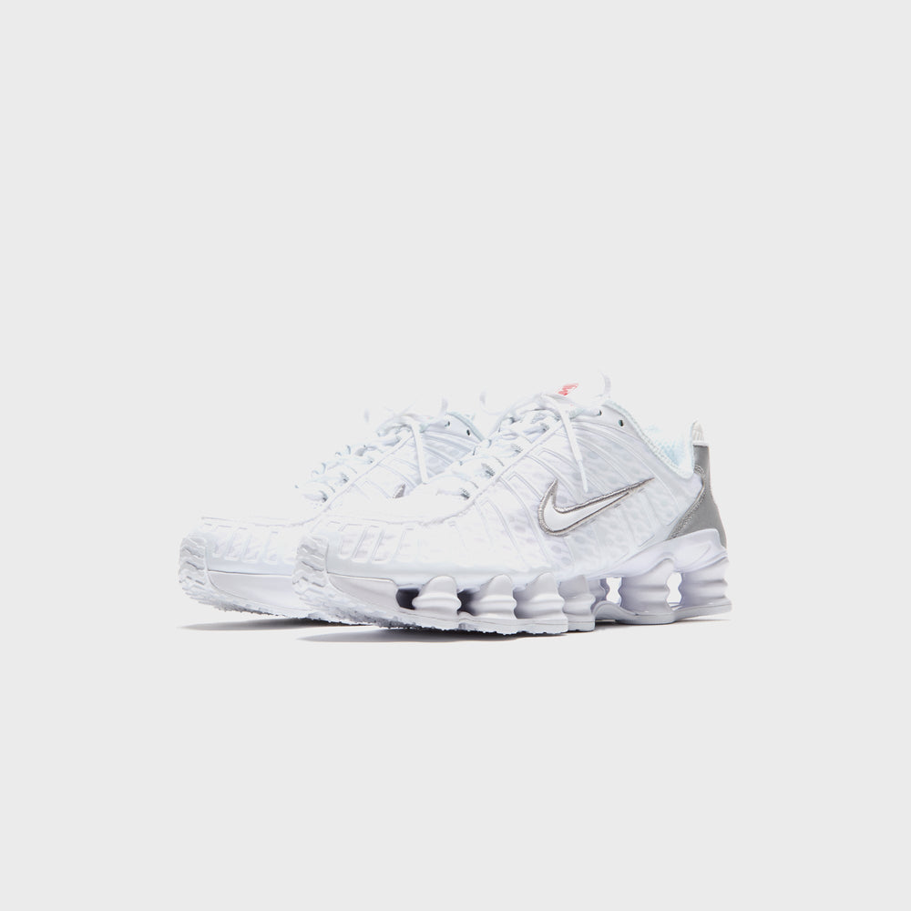 Nike Shox TL - White / Metallic Silver / Max Orange | Kith White / Metallic Silver / Max Orange
