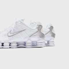 Nike Shox TL - White / Metallic Silver / Max Orange | Kith White / Metallic Silver / Max Orange
