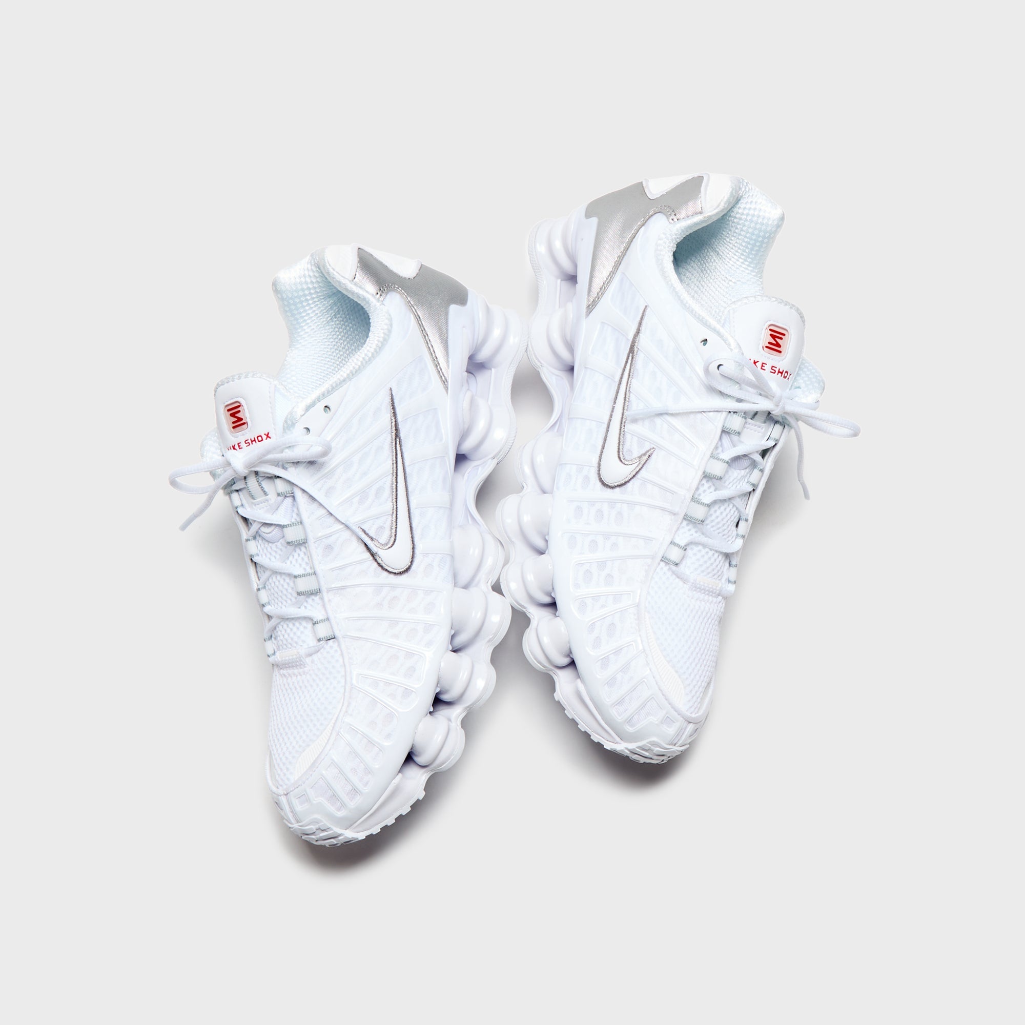 Nike Shox TL - White / Metallic Silver / Max Orange | Kith White / Metallic Silver / Max Orange