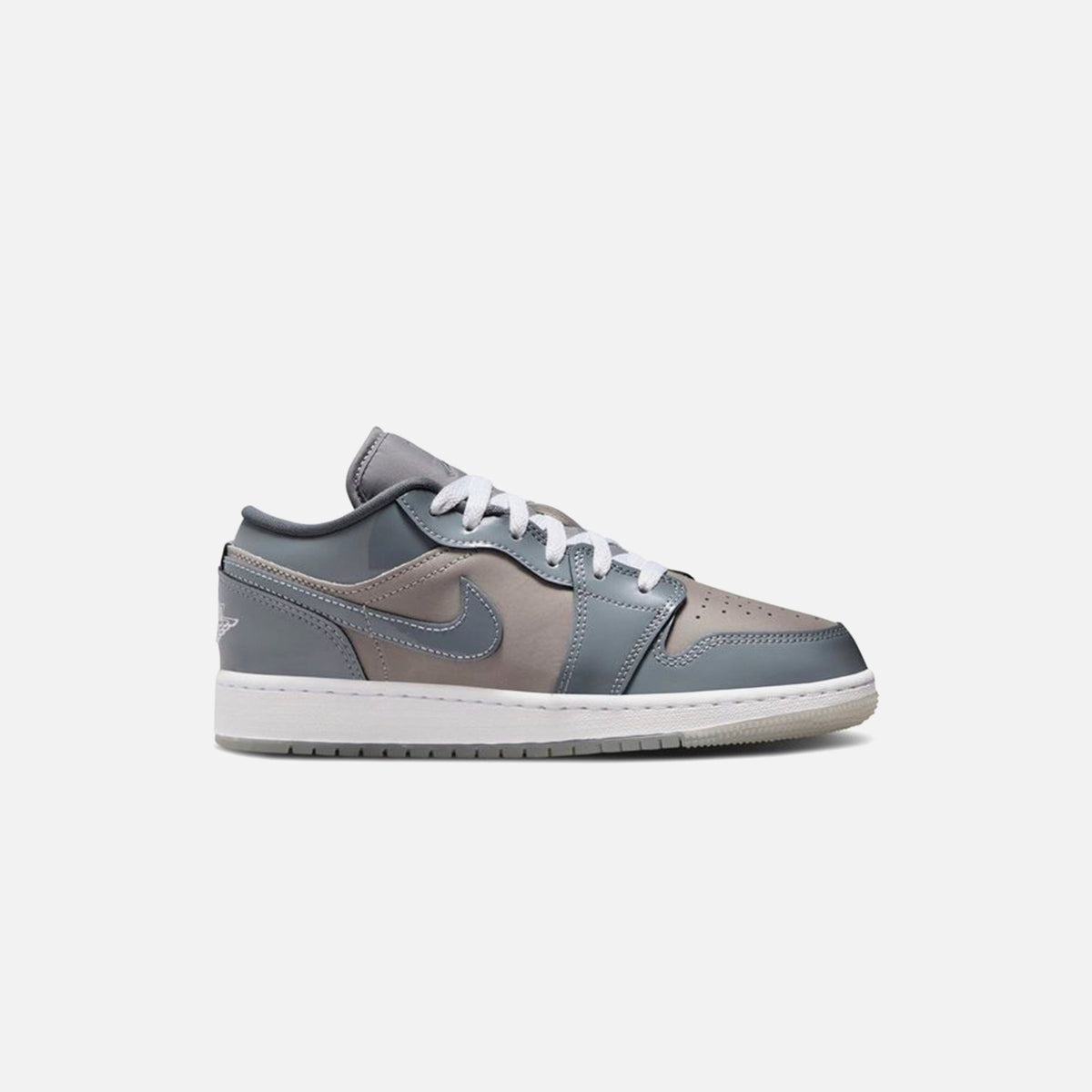 Jordan GS Air Jordan 1 Low SE - Medium Grey / White / Cool Grey | Kith Medium Grey / White / Cool Grey
