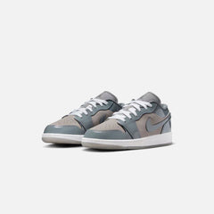 Jordan GS Air Jordan 1 Low SE - Medium Grey / White / Cool Grey | Kith Medium Grey / White / Cool Grey