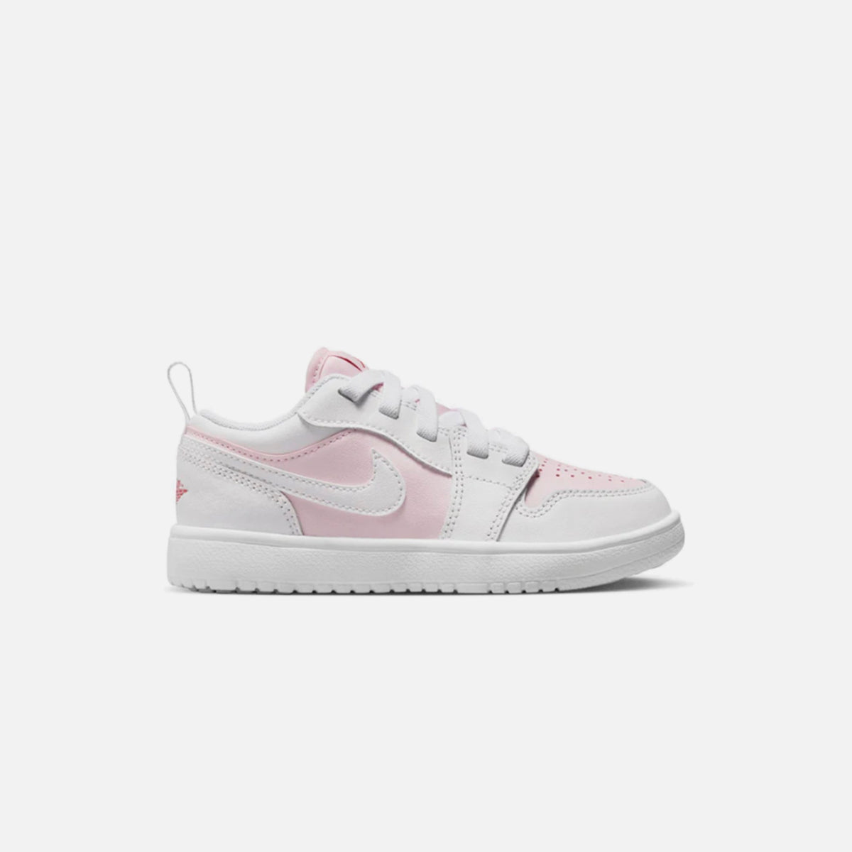 Jordan PS Jordan 1 Low - Pink Foam / White / Fire Red | Kith Pink Foam / White / Fire Red