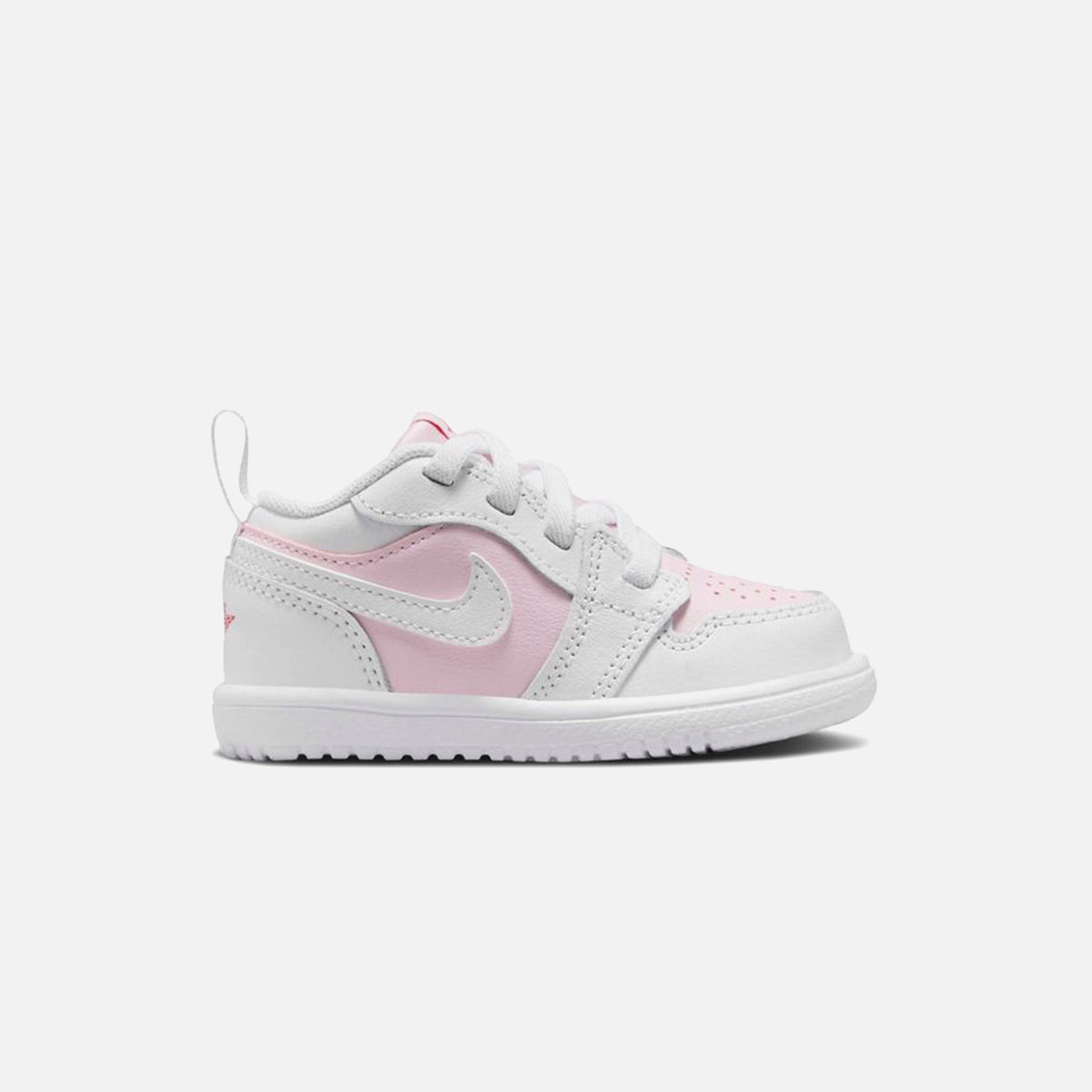 Jordan TD Jordan 1 Low - Pink Foam / White / Fire Red | Kith Pink Foam / White / Fire Red
