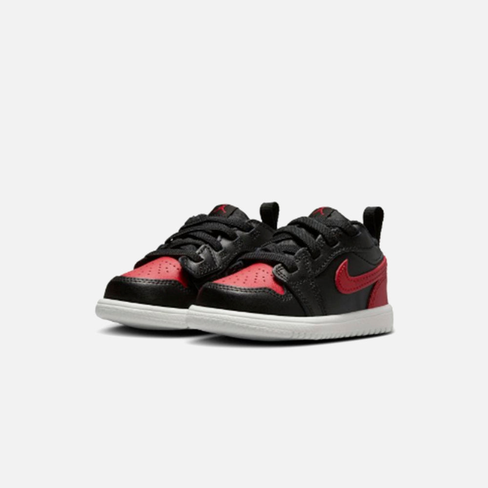 Nike TD Air Jordan 1 Low - Black / Varsity Red / Summit White | Kith Black / Varsity Red / Summit White