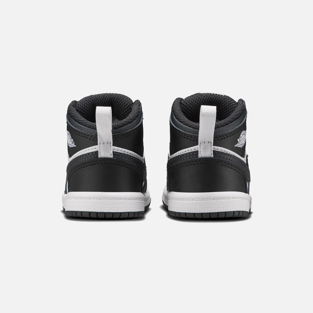 Jordan TD Air Jordan 1 Mid - Black / Off Noir / Summit White | Kith Black / Off Noir / Summit White