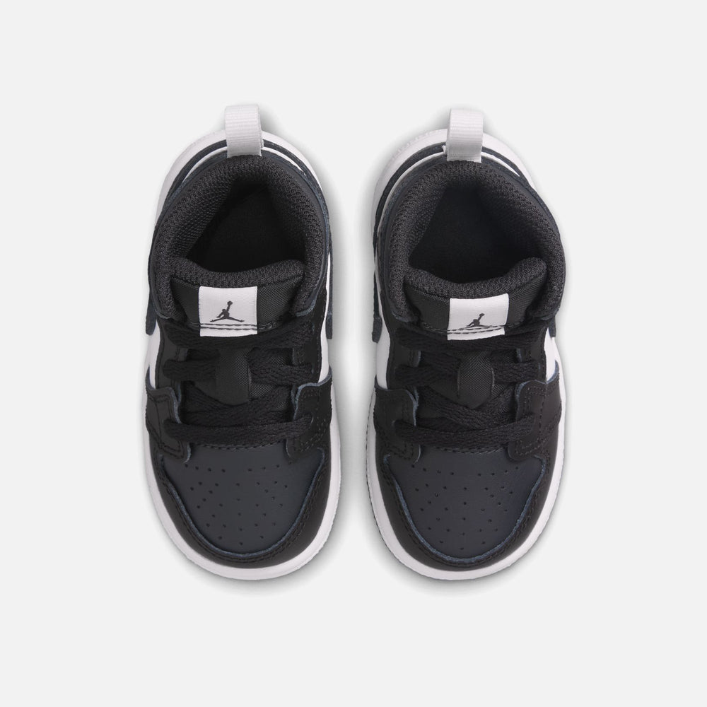 Jordan TD Air Jordan 1 Mid - Black / Off Noir / Summit White | Kith Black / Off Noir / Summit White
