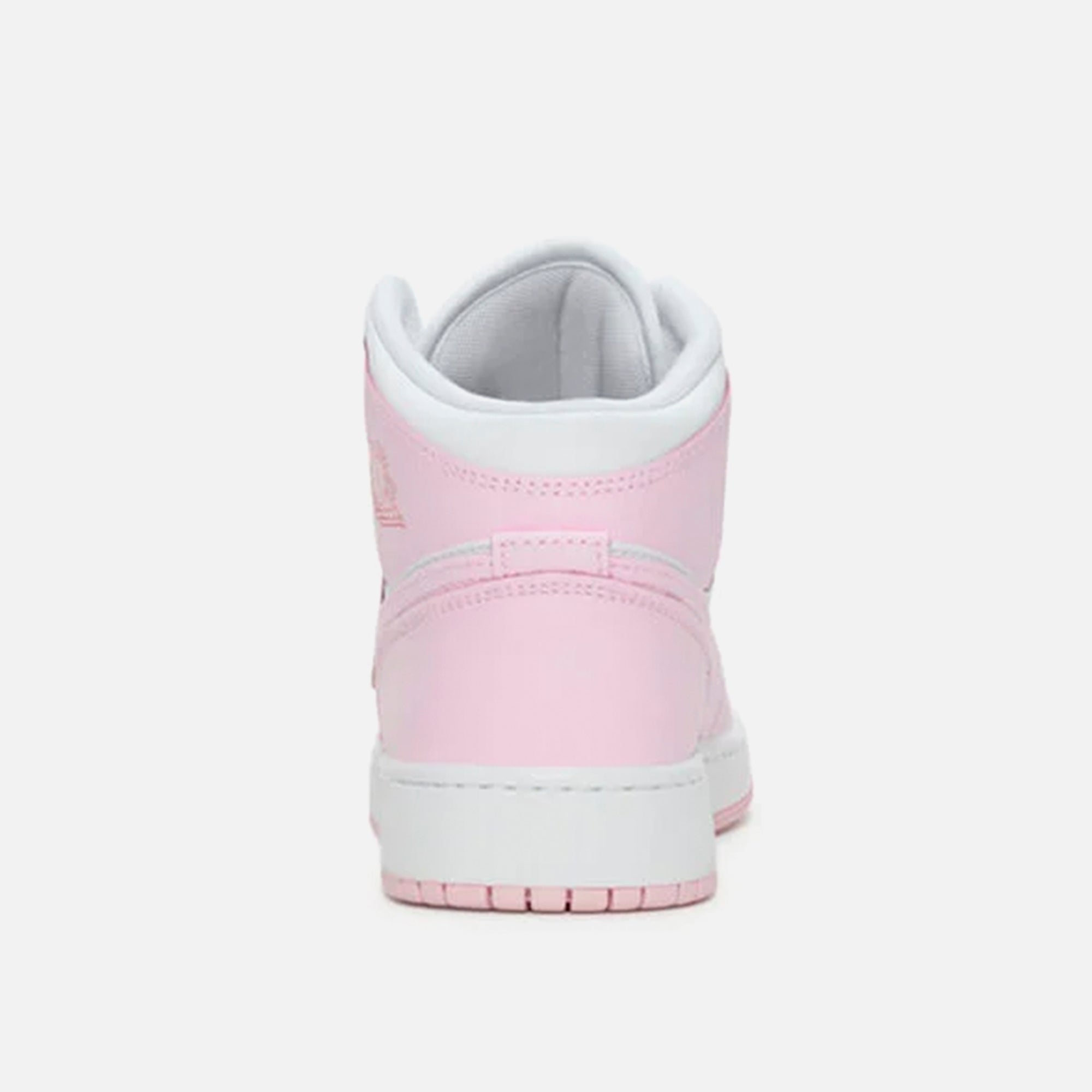 Jordan GS Air Jordan 1 Mid - Pink Foam / White / Fire Red | Kith Pink Foam / White / Fire Red