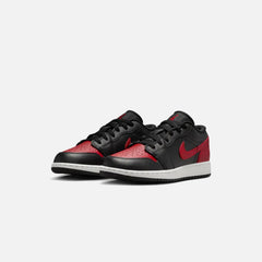 Jordan GS Air Jordan 1 Low - Black / Varsity Red / Summit White | Kith Black / Varsity Red / Summit White