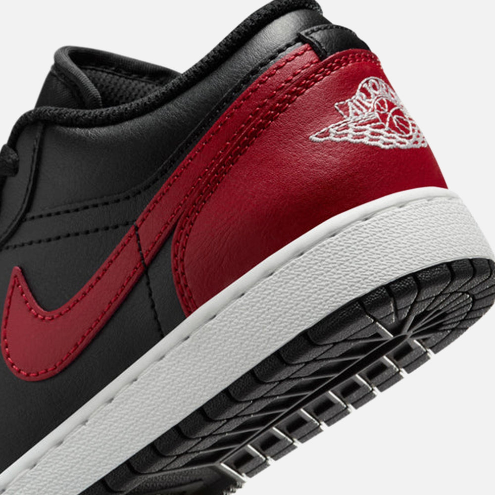 Jordan GS Air Jordan 1 Low - Black / Varsity Red / Summit White | Kith Black / Varsity Red / Summit White