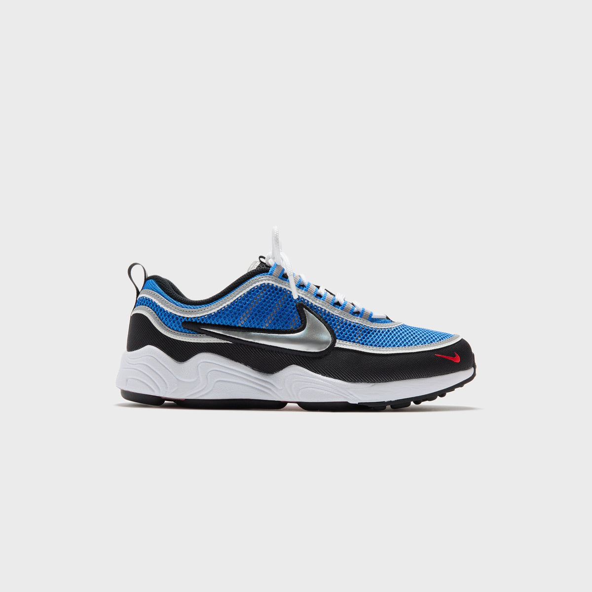 Nike Air Zoom Spiridon - Signal Blue / Metallic Luster / Black / White | Kith Signal Blue / Metallic Luster / Black / White / University Red