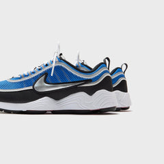 Nike Air Zoom Spiridon - Signal Blue / Metallic Luster / Black / White | Kith Signal Blue / Metallic Luster / Black / White / University Red