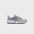 Metallic Silver / Signal Blue