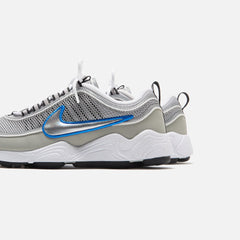Nike Air Zoom Spiridon - Metallic Silver / Signal Blue | Kith Metallic Silver / Signal Blue