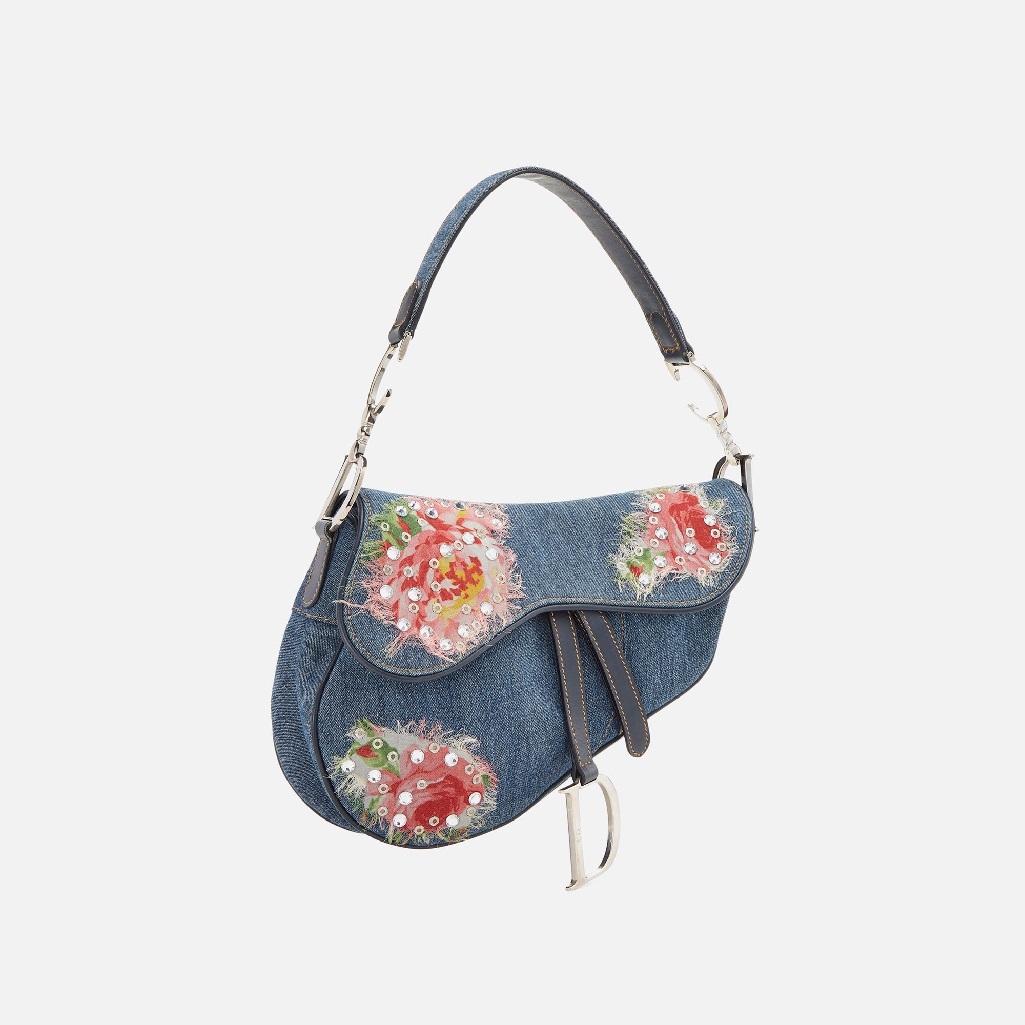 WGACA Christian Dior Embroidered Saddle - Blue | Kith Blue