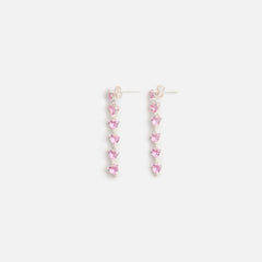 Crystal Haze Be My Valentine Earring - Pink | Kith Pink