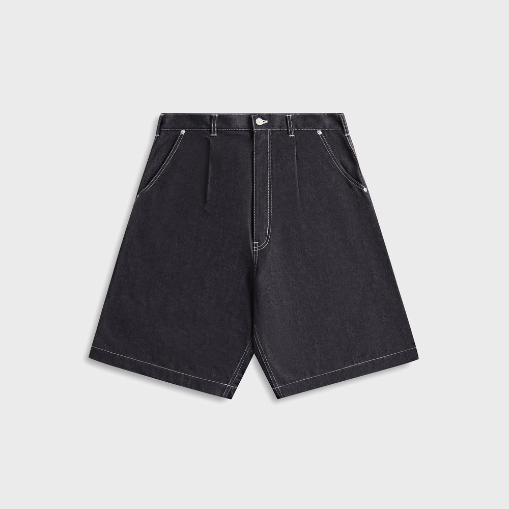 CDG Homme Cotton Nylon Twill Shorts - Navy / White | Kith Navy / White