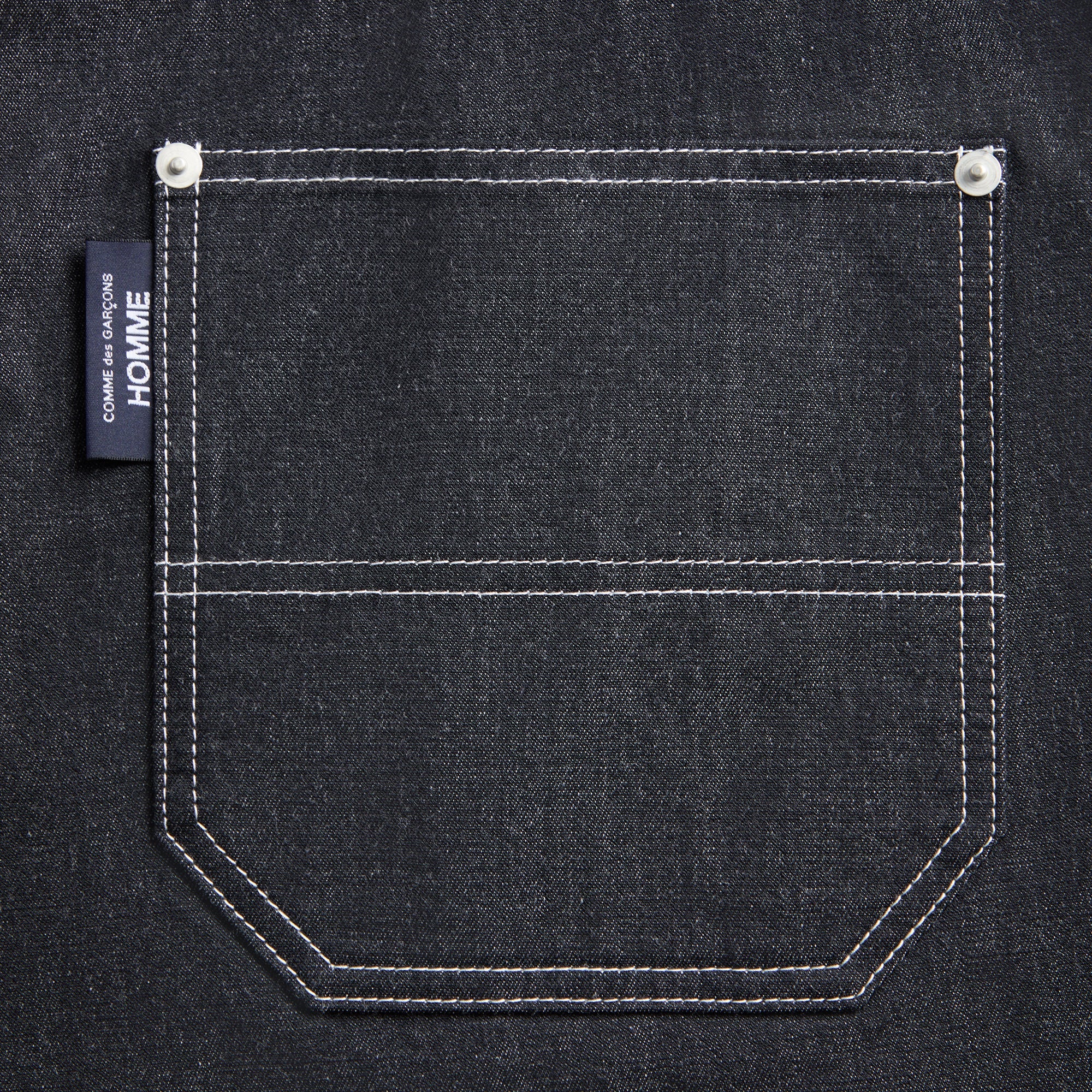 CDG Homme Cotton Nylon Twill Shorts - Navy / White | Kith Navy / White
