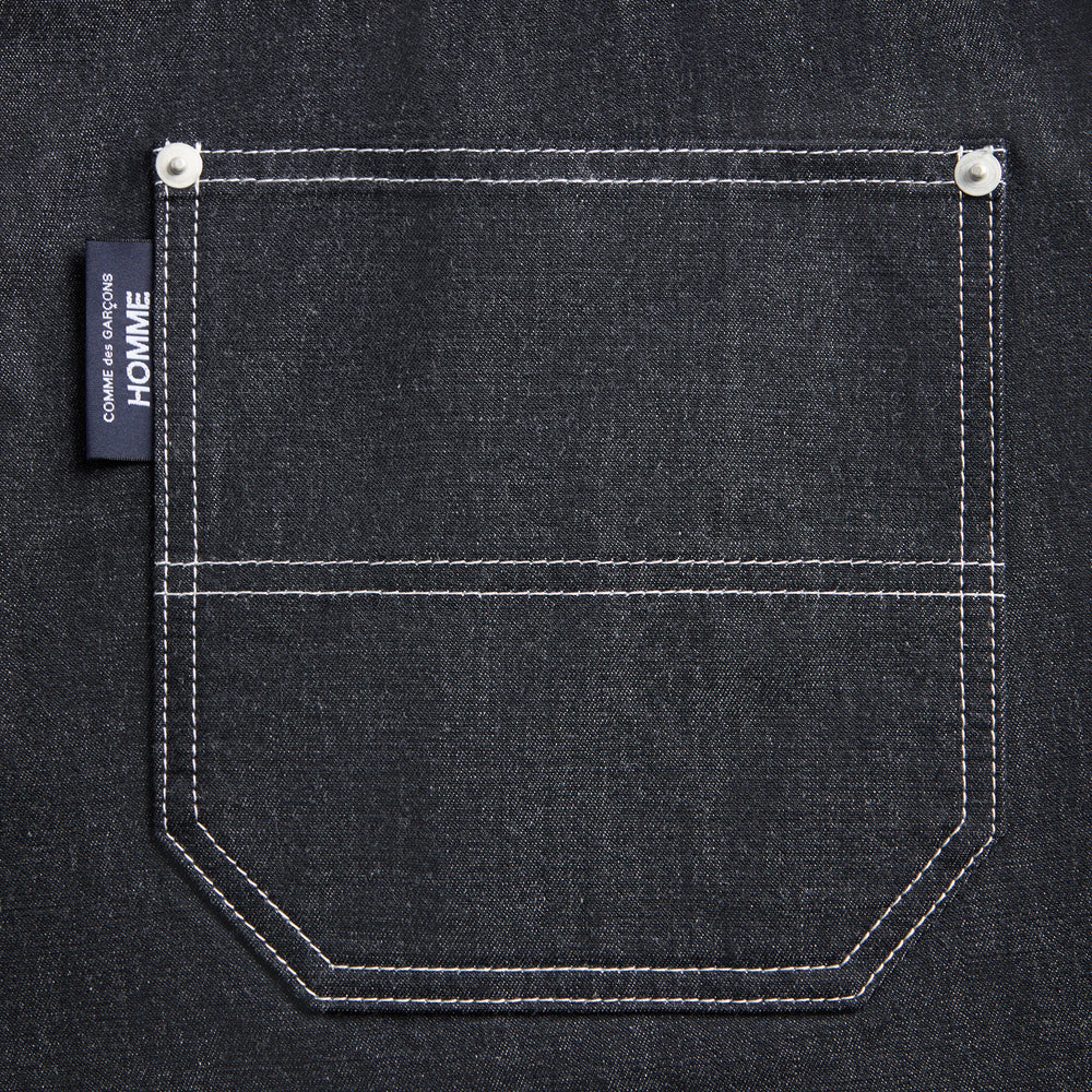 CDG Homme Cotton Nylon Twill Shorts - Navy / White | Kith Navy / White