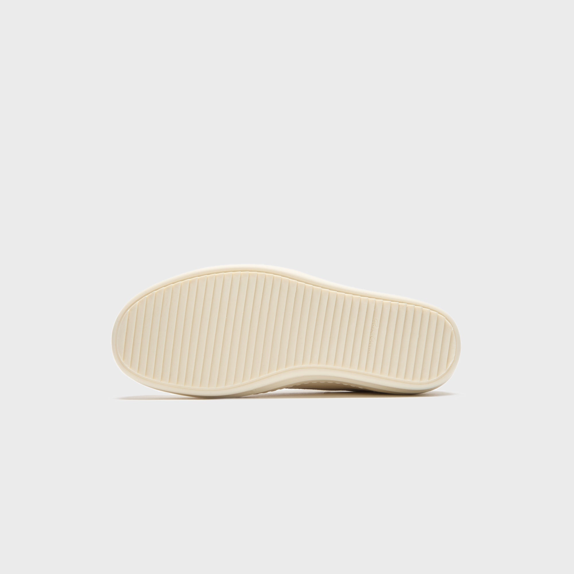 Rick Owens Vintage Sneaks - Scarpe In Pelle Milk / Milk / Milk | Kith Scarpe In Pelle Milk / Milk / Milk