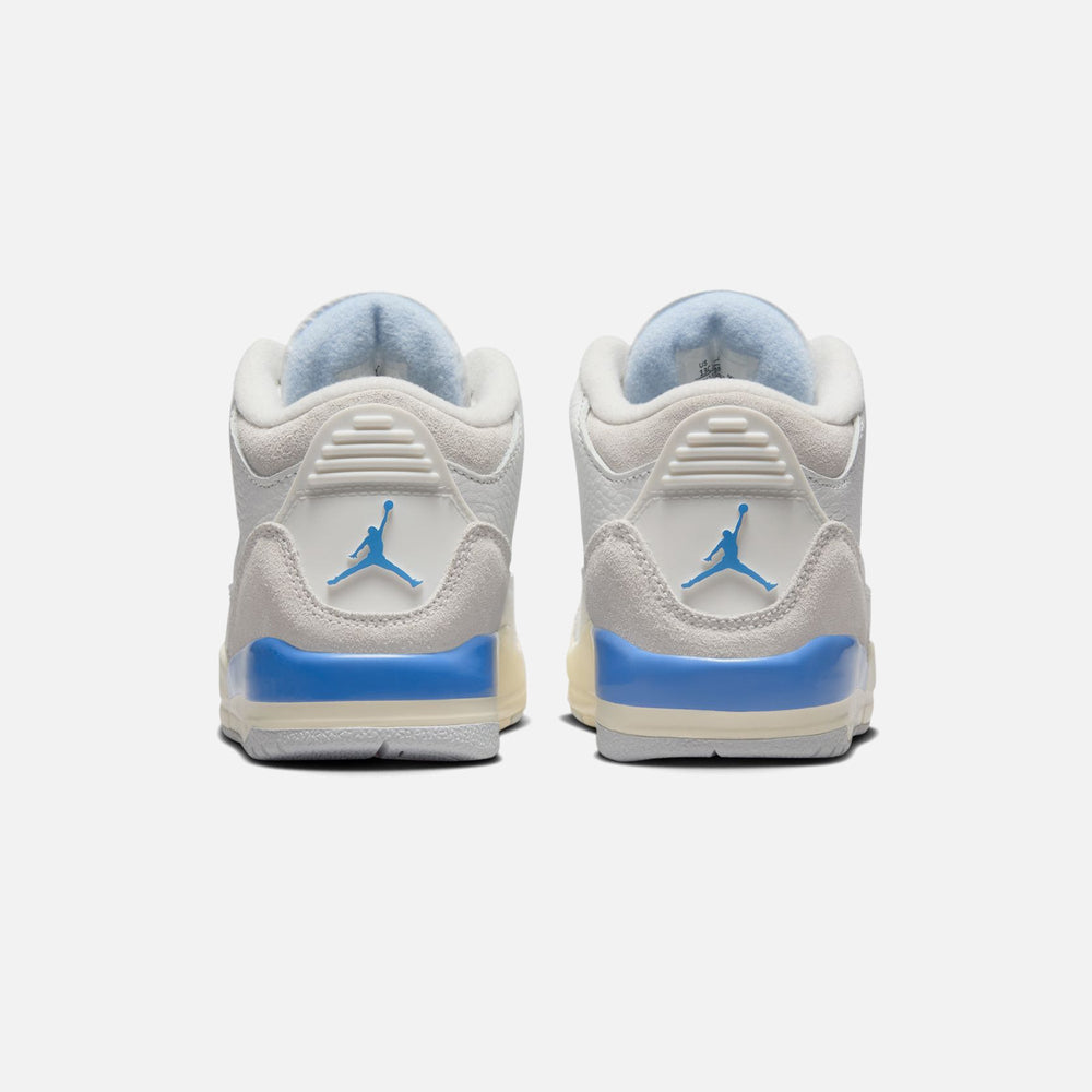 Jordan PS Air Jordan 3 Retro - Summit White / Hydrogen Blue Leg | Kith Summit White / Hydrogen Blue Leg