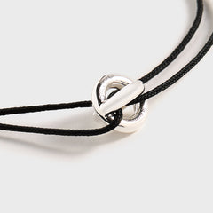 Le Gramme 3g Polished Sterling Silver Entrelacs Cord Bracelet - Gold / | Kith Gold / Silver