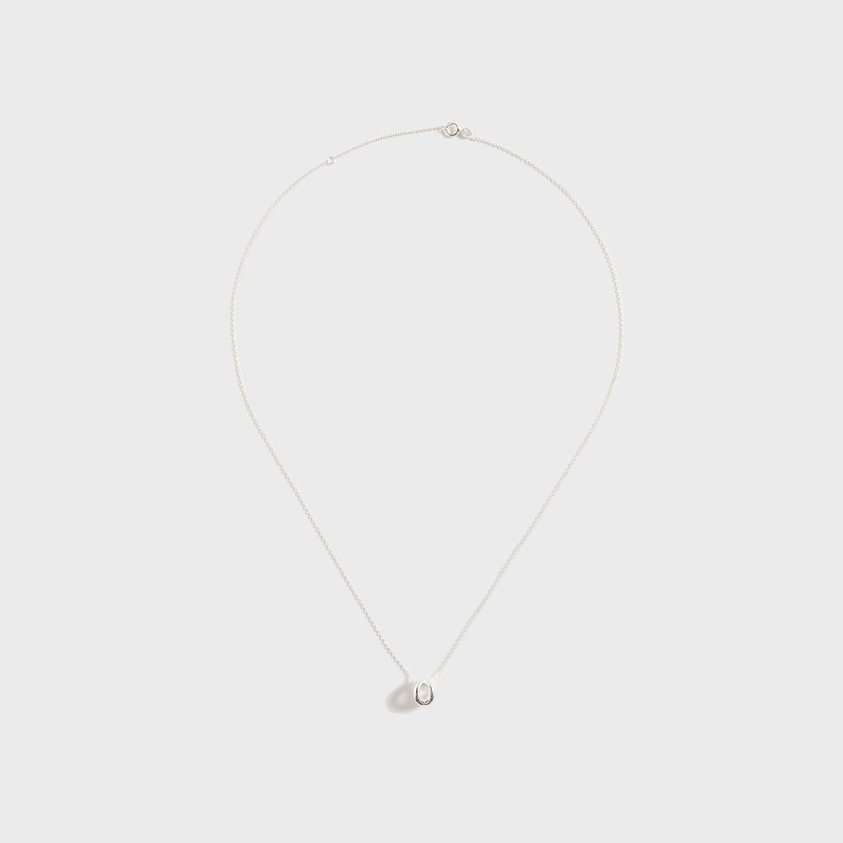 Le Gramme 3g Polished Sterling Silver Entrelacs Pendant And Chain Neck | Kith Silver