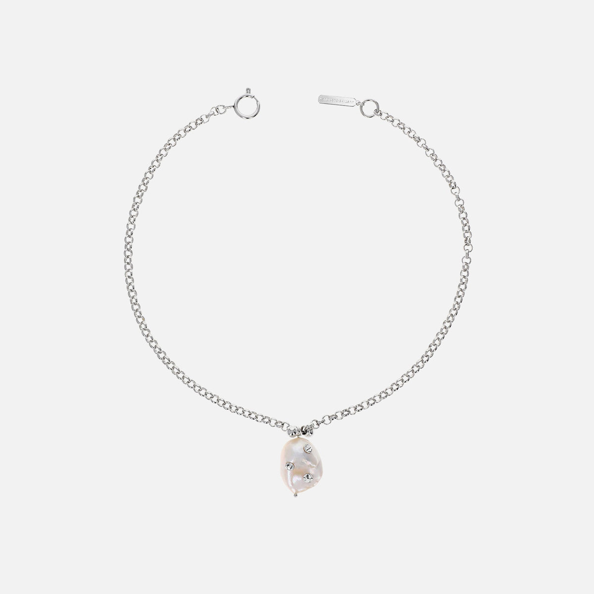 Justine Clenquet Joan Necklace - Palladium | Kith Palladium