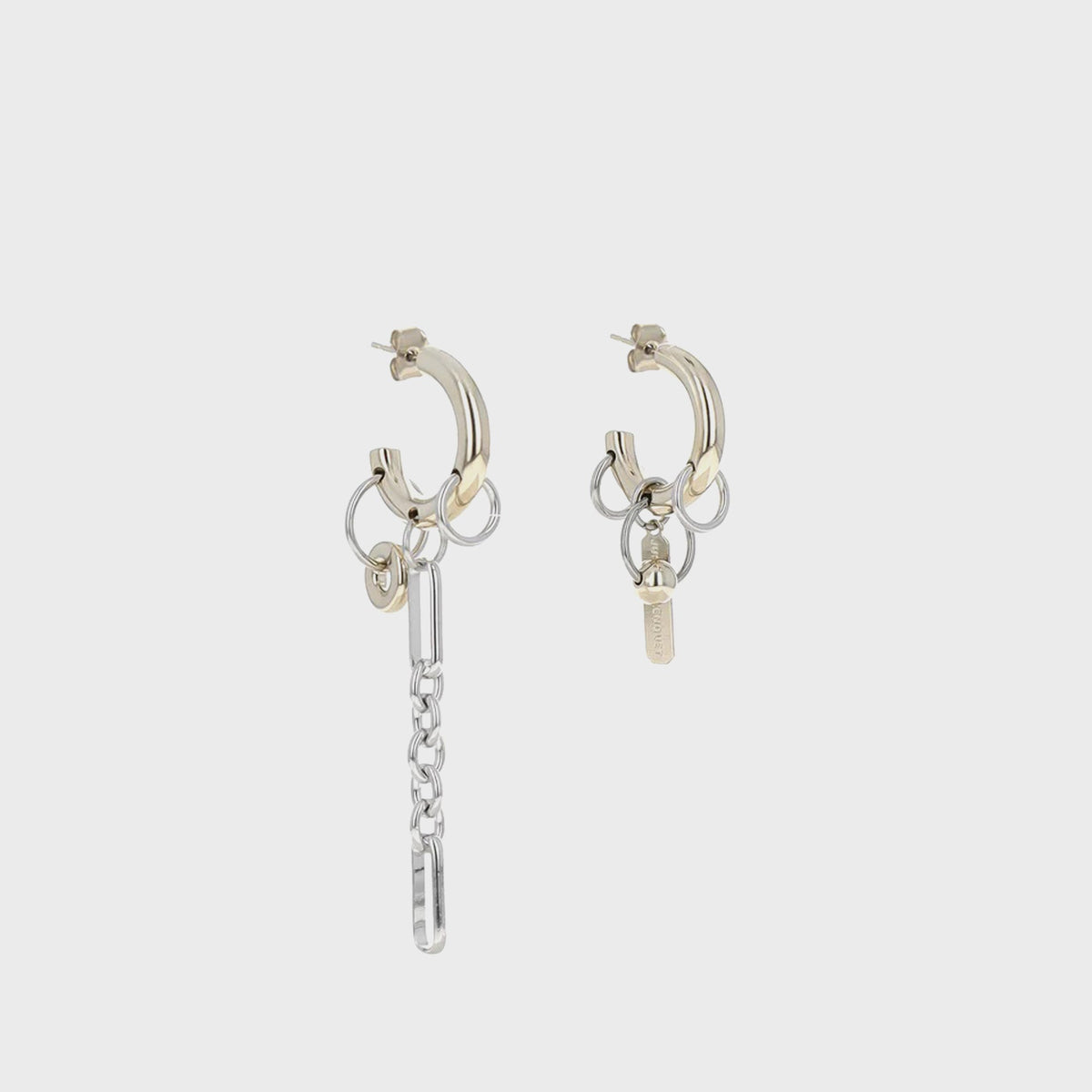 Justine Clenquet Iris Earring - Silver | Kith Silver