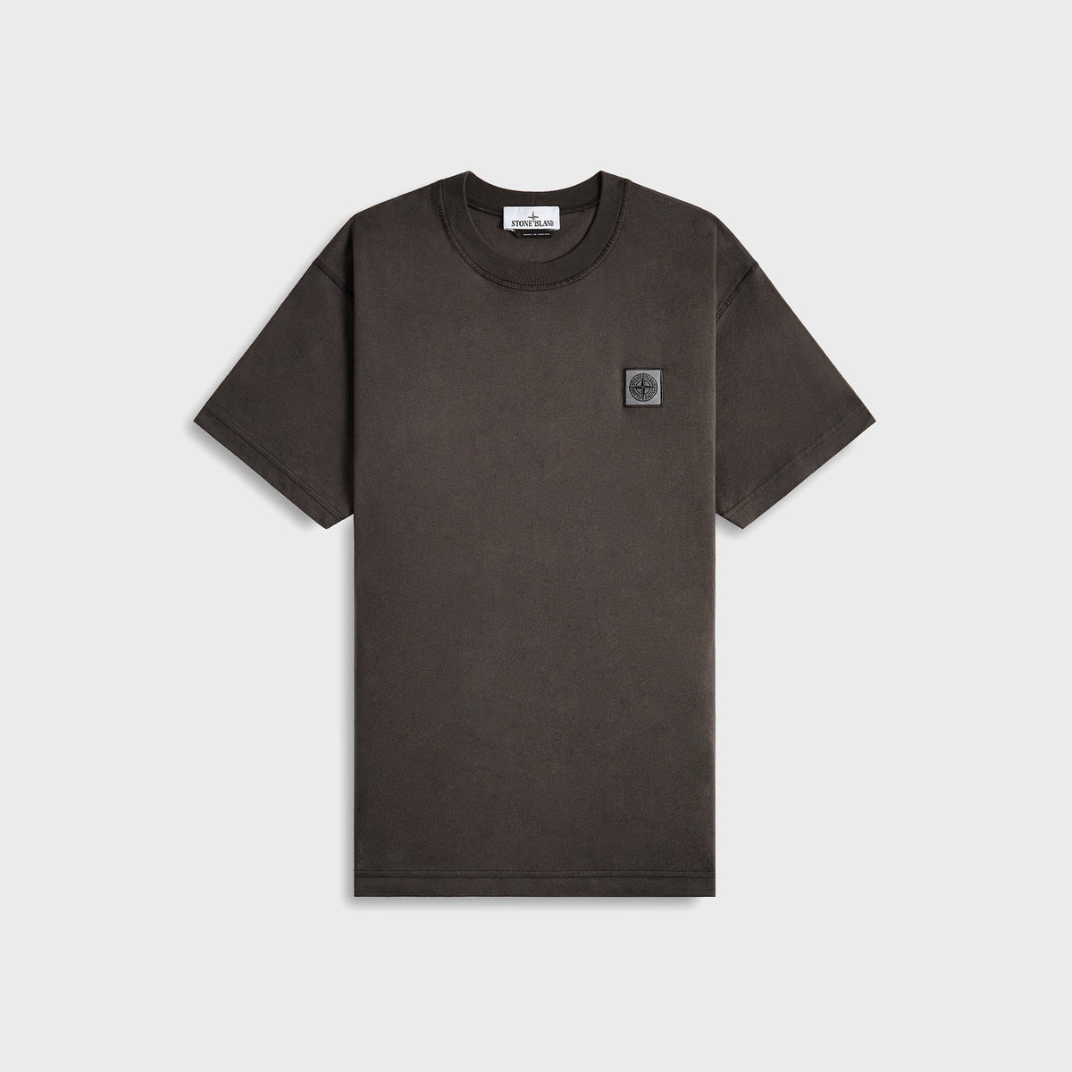 Stone Island Garment Dyed Tee - Charcoal | Kith Charcoal