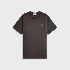 Stone Island Garment Dyed Tee - Charcoal | Kith Charcoal