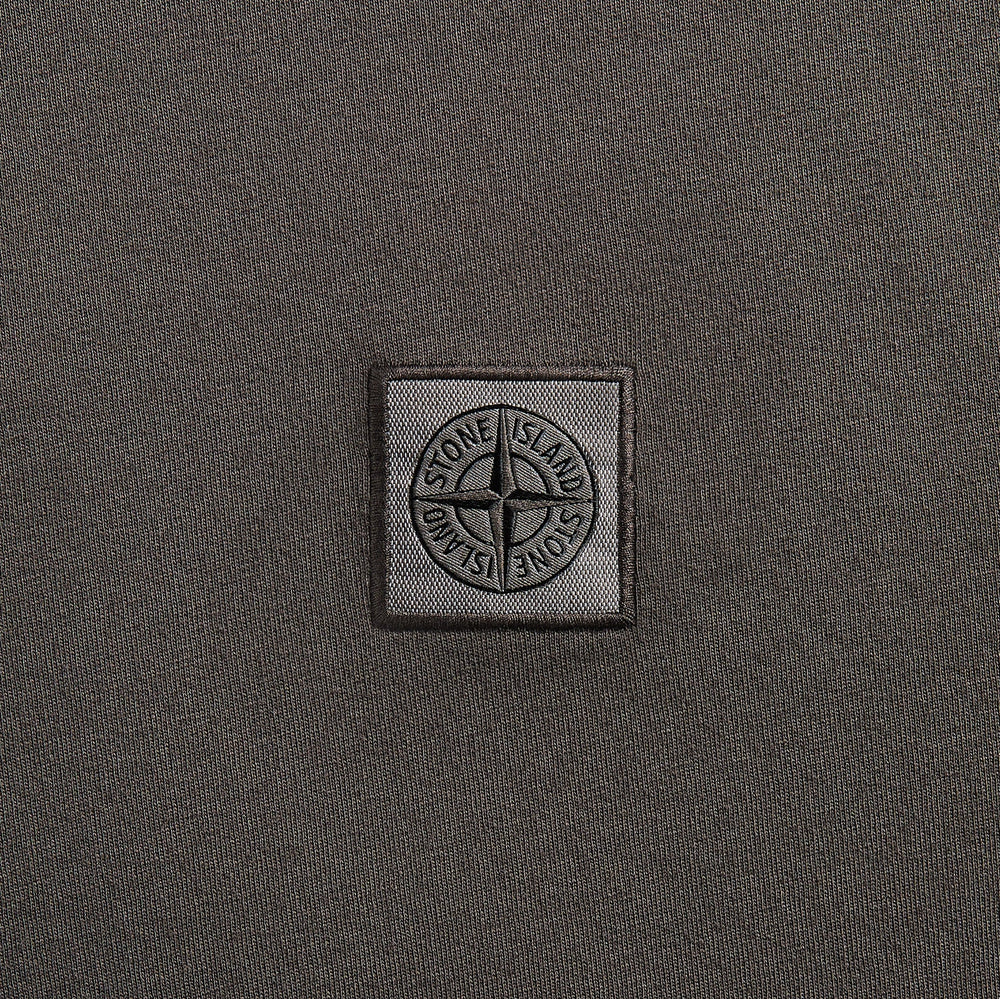 Stone Island Garment Dyed Tee - Charcoal | Kith Charcoal