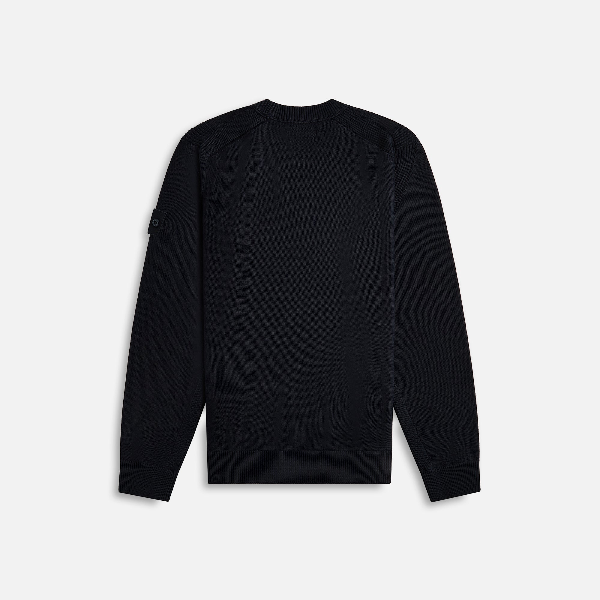 Stone Island Cotton Cashmere Ghost Piece Crewneck - Navy Blue | Kith Navy Blue