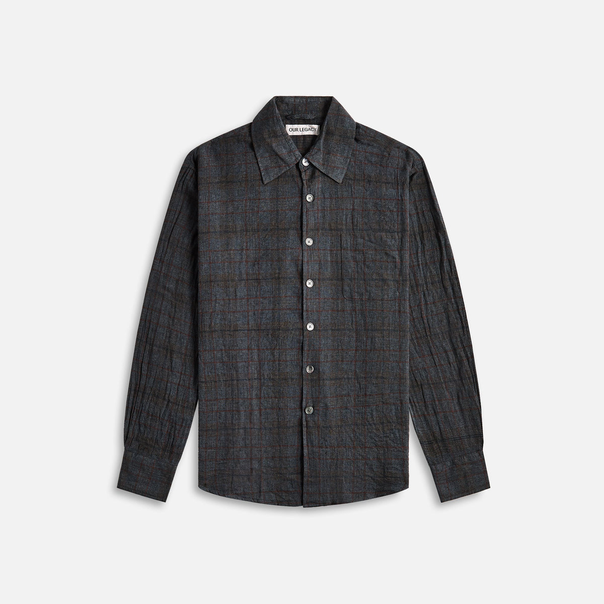 Our Legacy Above Shirt - Bazaar Check Breeze Weave | Kith Bazaar Check Breeze Weave