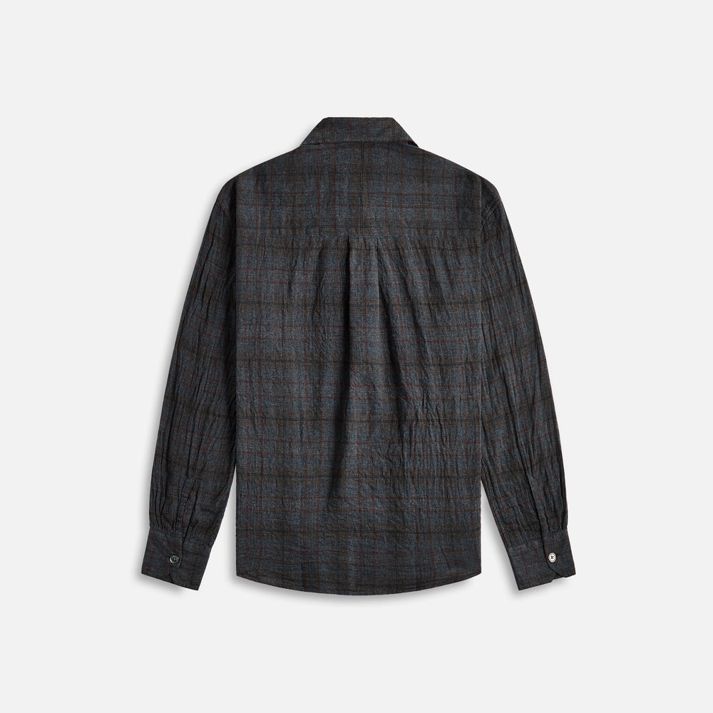 Our Legacy Above Shirt - Bazaar Check Breeze Weave | Kith Bazaar Check Breeze Weave
