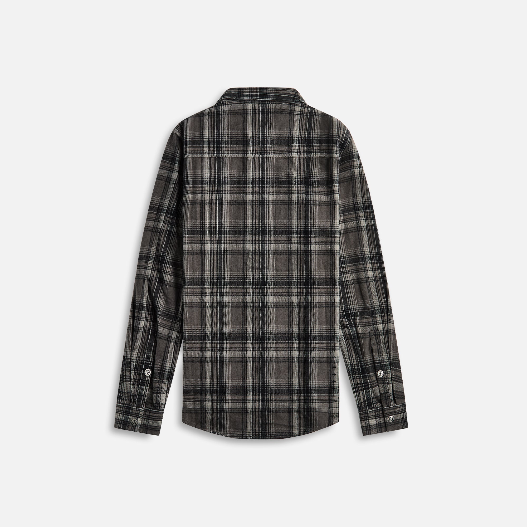 Ksubi Snakebite Shirt - Check Charcoal | Kith Check Charcoal