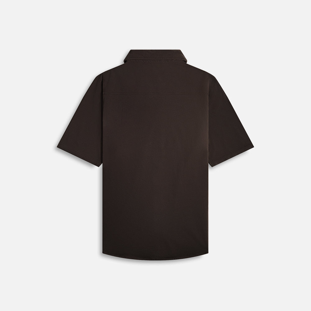 Our Legacy Analog Shirt - Deep Brown Super Mall Piquet | Kith Deep Brown Super Mall Piquet
