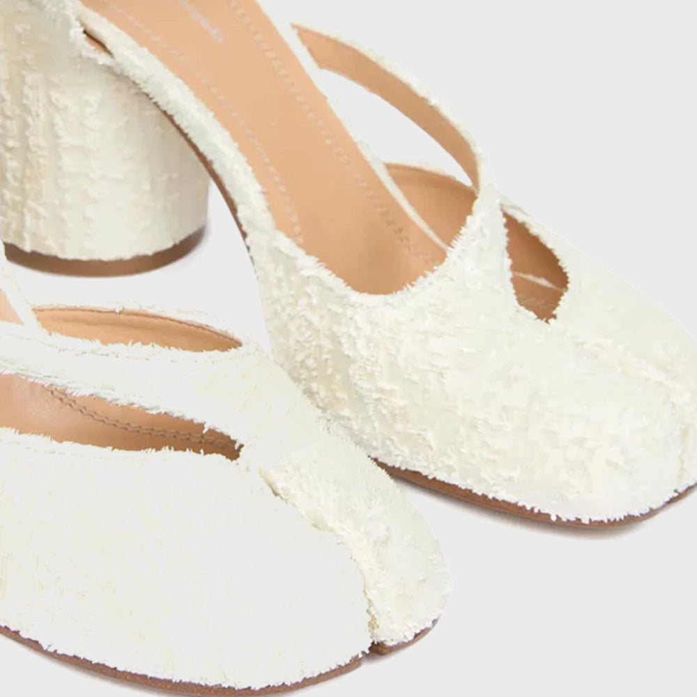 Maison Margiela Sandal Pump H80 - White Pearly | Kith White Pearly