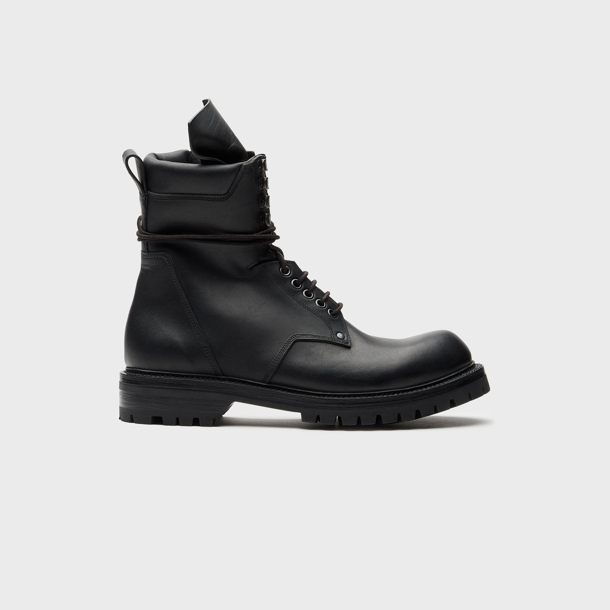 Rick Owens Army Low Boot Scarpe - Pelle Black | Kith Pelle Black