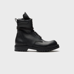 Rick Owens Army Low Boot Scarpe - Pelle Black | Kith Pelle Black