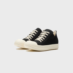 Rick Owens WMNS Low Sneaks Scarpe - Black / Milk | Kith Black / Milk