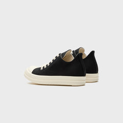 Rick Owens WMNS Low Sneaks Scarpe - Black / Milk | Kith Black / Milk